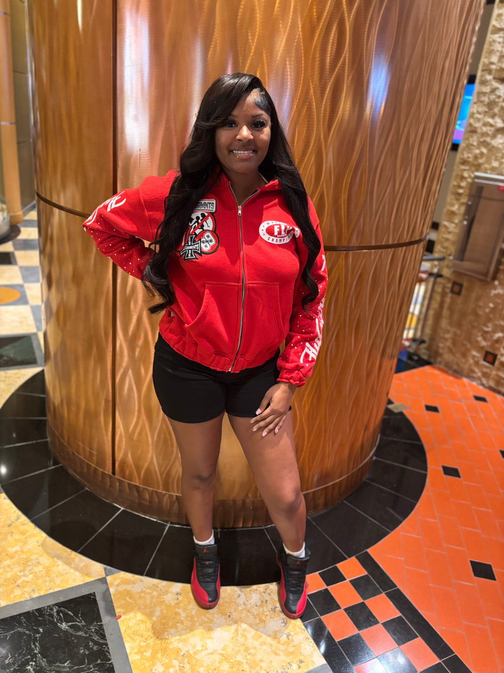 FLYGARMNTS WRLDWDE ZIP UP